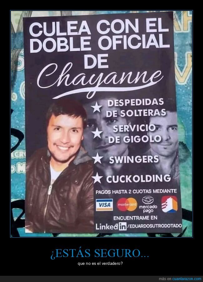 Chayanne,copia,imitación,fake
