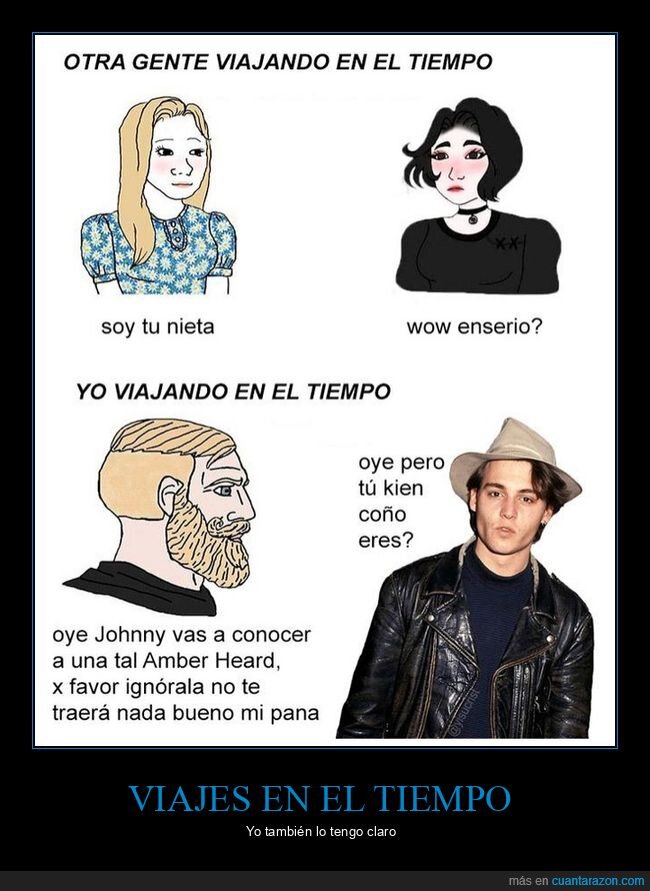 viaje en el tiempo,johny depp