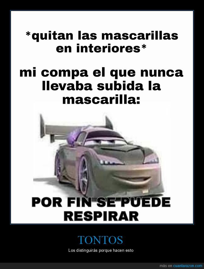 mascarillas,tontos,bajo la nariz