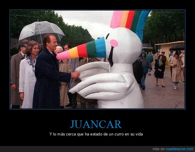 curro,expo 92,juan carlos primero,rey,trabajar