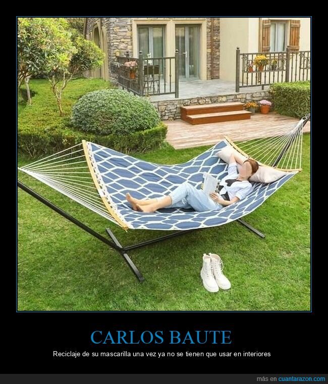 carlos baute,mascarilla