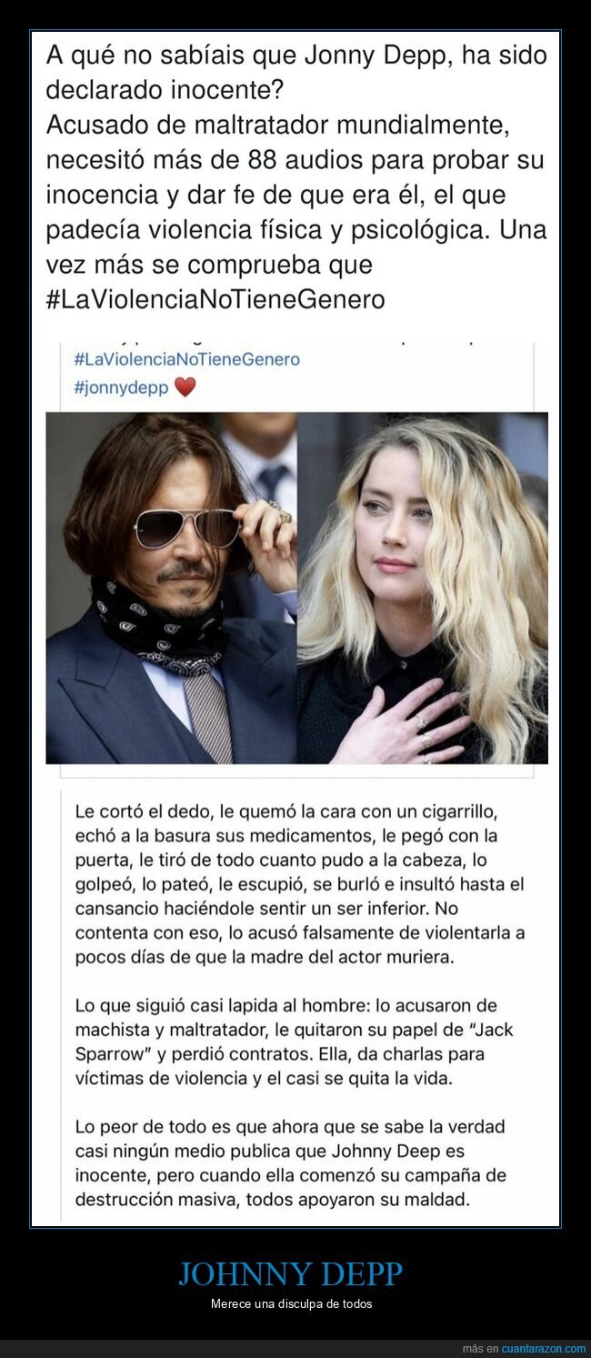 johnny depp,acusación,falsa,perdón,violencia