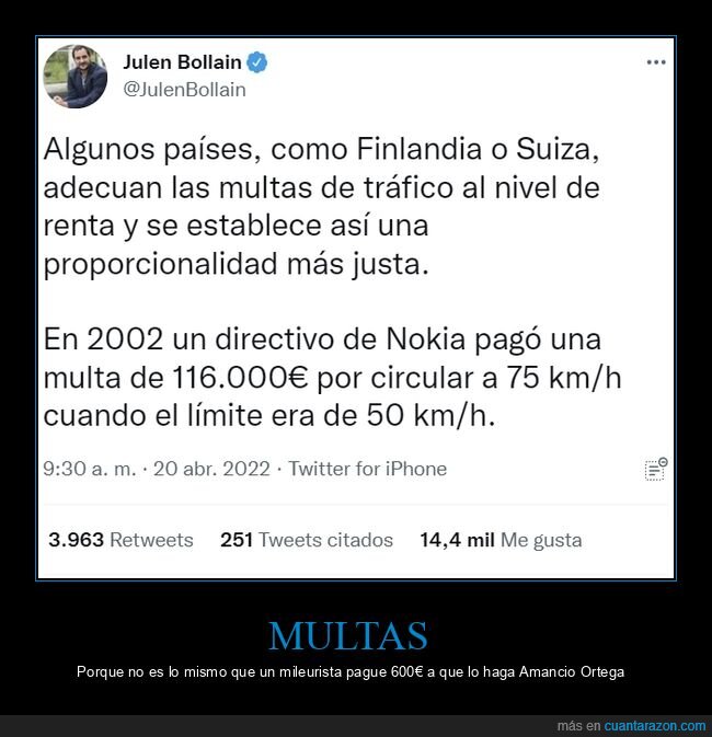 multas,pagar,proporcionalidad