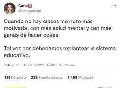 Enlace a Esta chica se queja de lo poco que le motiva ir a clase y Twitter le deja claro que lo va a pasar muy mal cuando tenga que trabajar