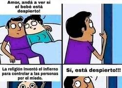 Enlace a Mira a ver si el bebé está despierto
