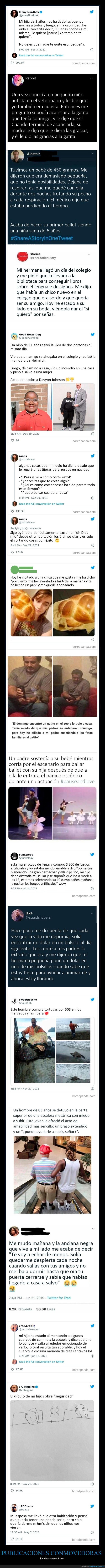 publicaciones conmovedoras