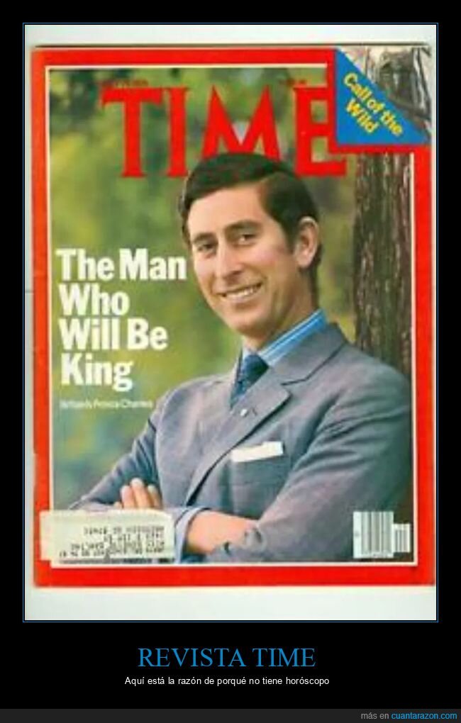 horóscopo,príncipe carlos,revista,rey,time