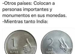 Enlace a Monedas en la India