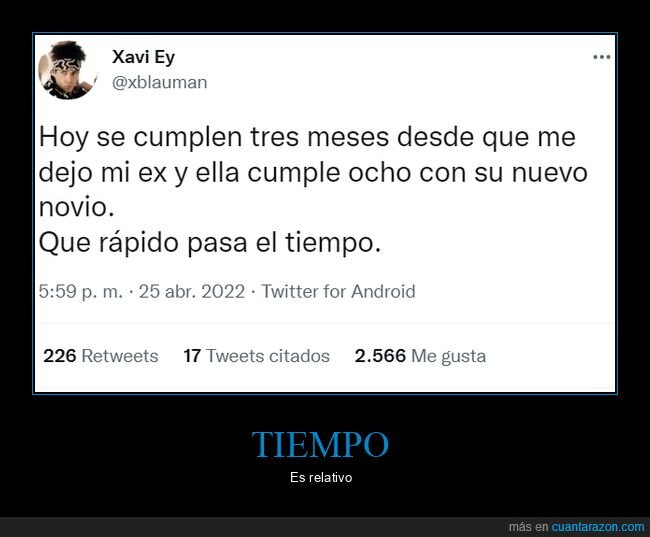 tiempo,dejar,ex,cumplir,novio