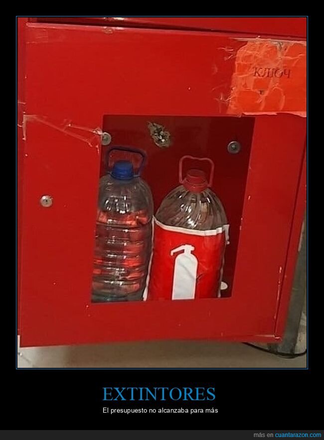extintores,agua,wtf