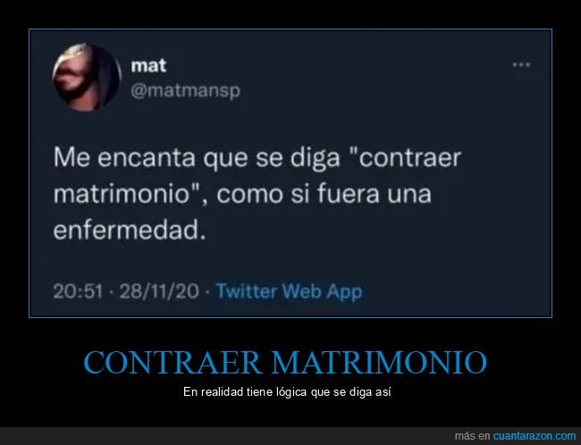 contraer,enfermedad,matrimonio