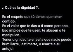 Enlace a Sobre la dignidad