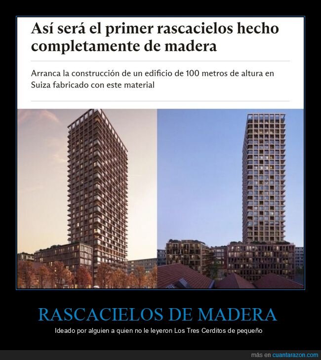rascacielos,madera
