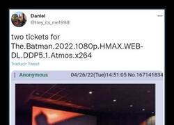 Enlace a Pagar por ver una versión pirata en el cine