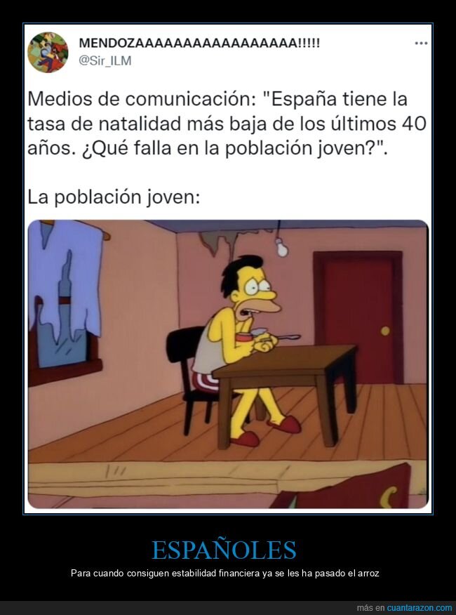 españa,natalidad,población joven