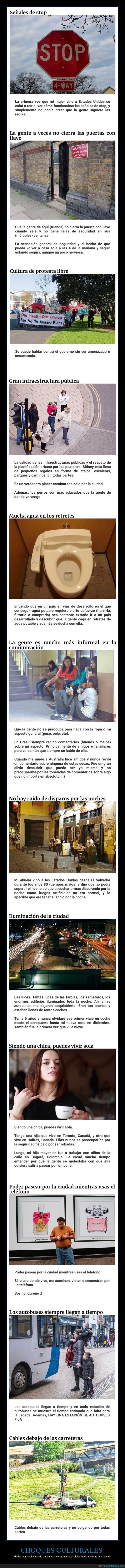 choques culturales,tercer mundo