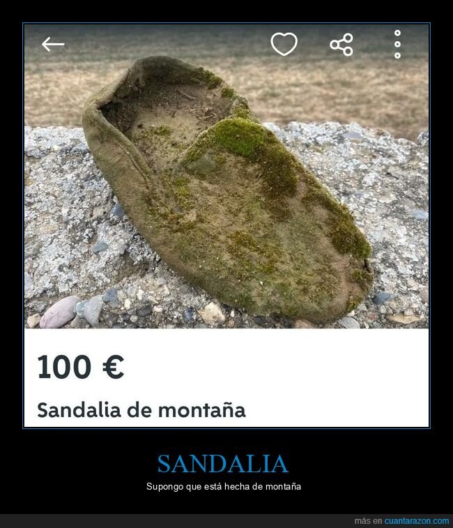 anuncios,montana,sandalia,wallapop