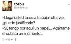 Enlace a Retraso justificado