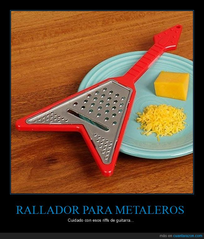 rallador,guitarra