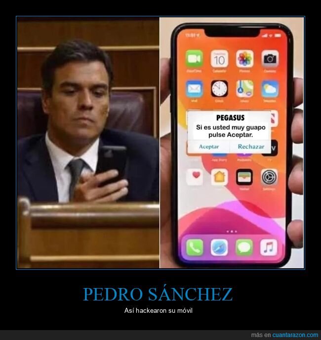 móvil,pedro sánchez,pegasus,políticos