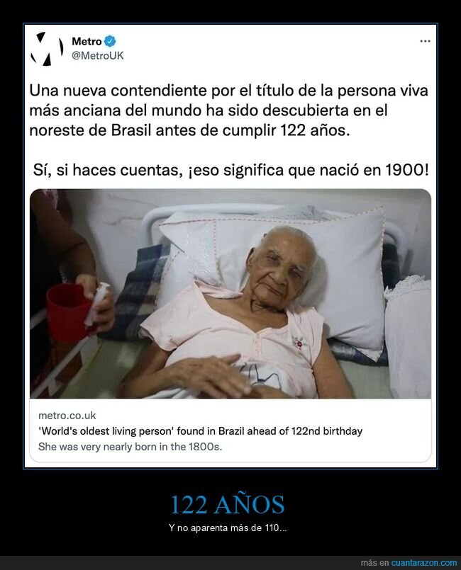 122 años,edad,señora