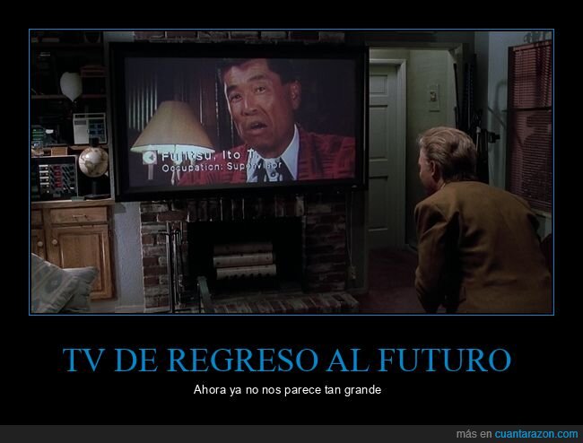 televisión,regreso al futuro