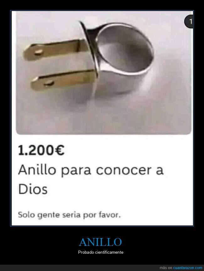 anillo,anuncios,conocer,dios,wallapop