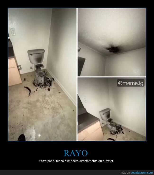 rayo,techo,váter,wtf