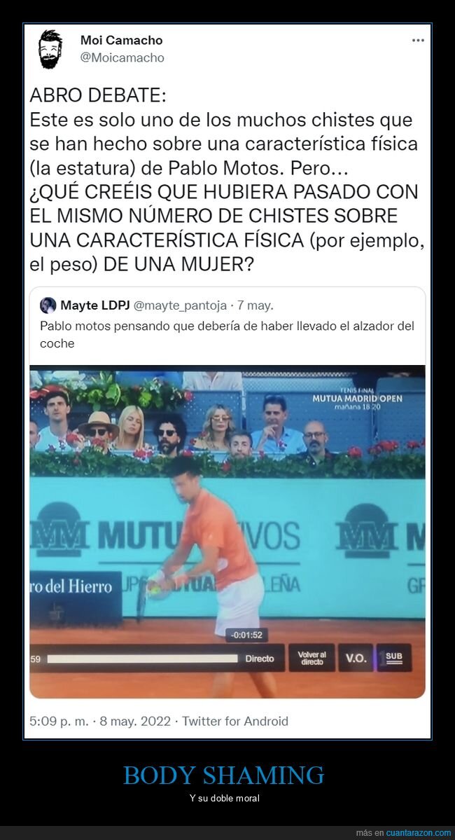 pablo motos,estatura,peso,mujer