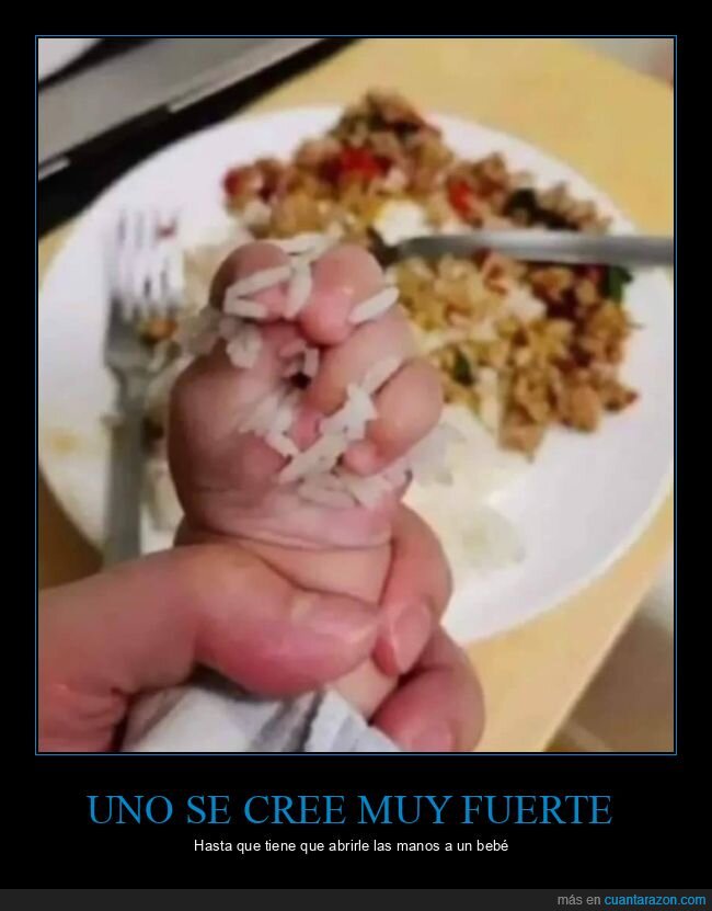 abrir,mano,bebé,comida