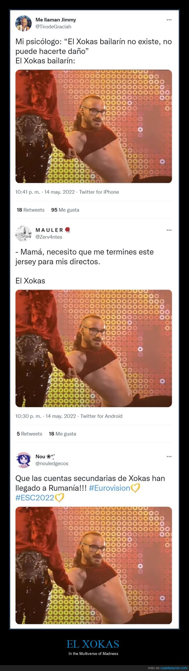 el xokas,eurovisión,parecidos