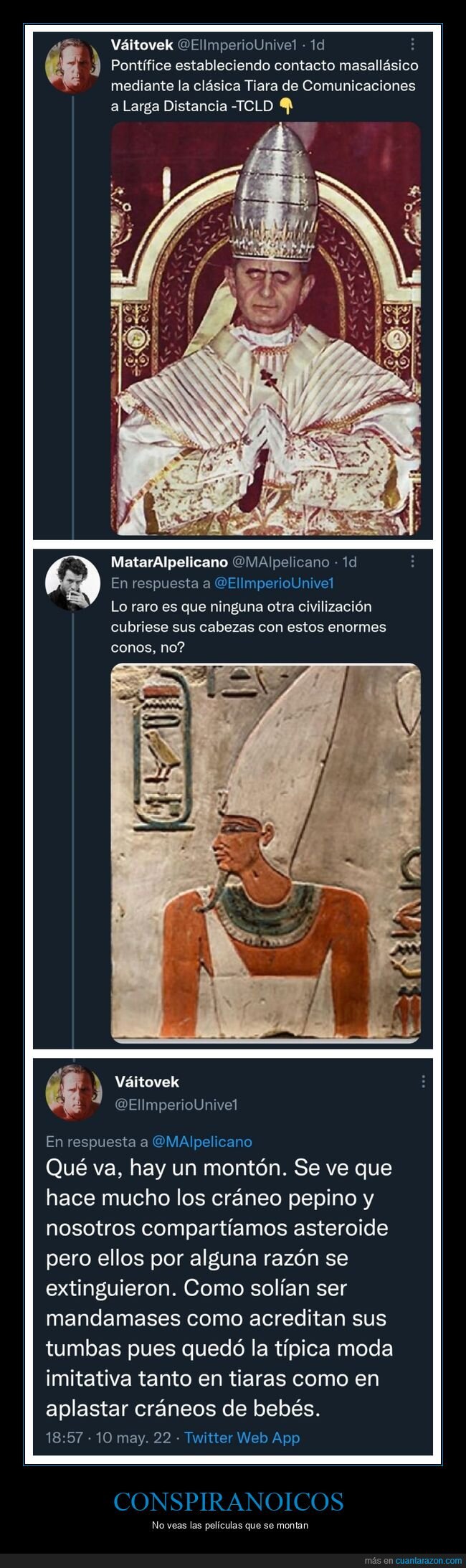 conspiranoicos,sacerdote,sombrero