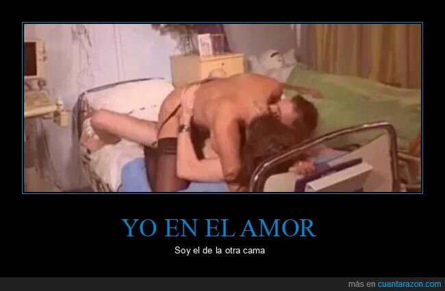 amor,cama,hospital,pareja