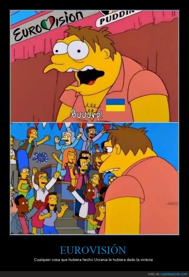 eurovisión,simpsons,ucrania