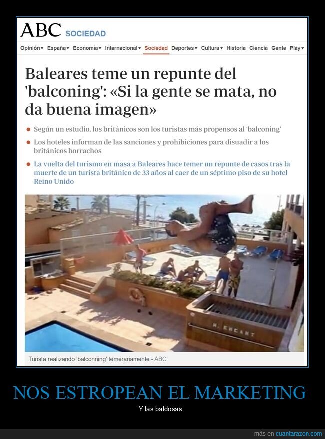 baleares,repunte,balconing