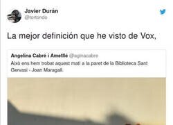 Enlace a Reivindicación en la entrada de una biblioteca