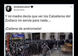 Enlace a Lo que aprendió de los Caballeros del Zodiaco