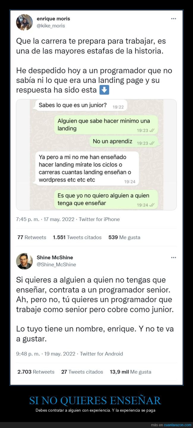 carrera,trabajar,despedir,programador