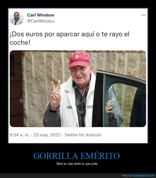 gorrilla,juan carlos i