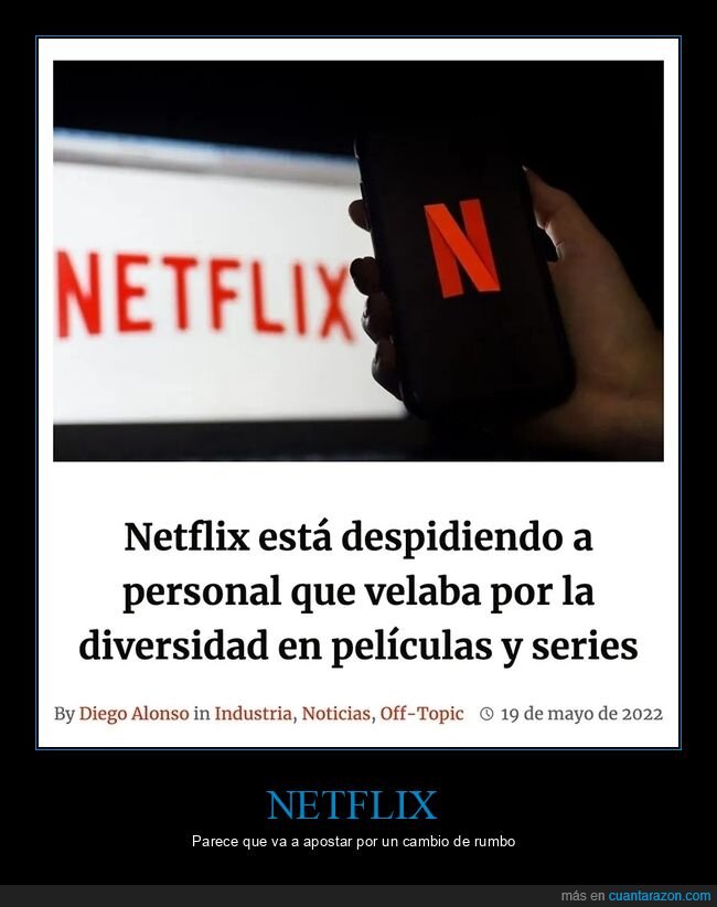 despidiendo,diversidad,netflix