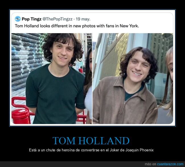 joaquin phoenix,parecidos,tom holland