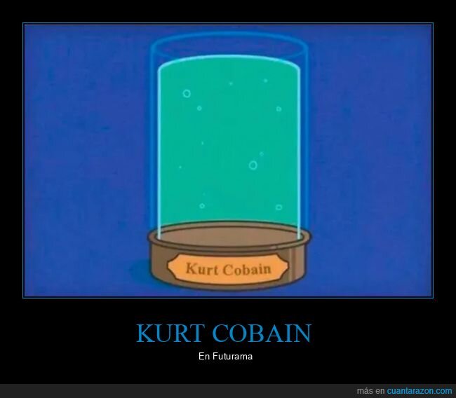 futurama,kurt cobain