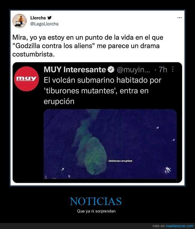 mutantes,tiburones,volcán,wtf