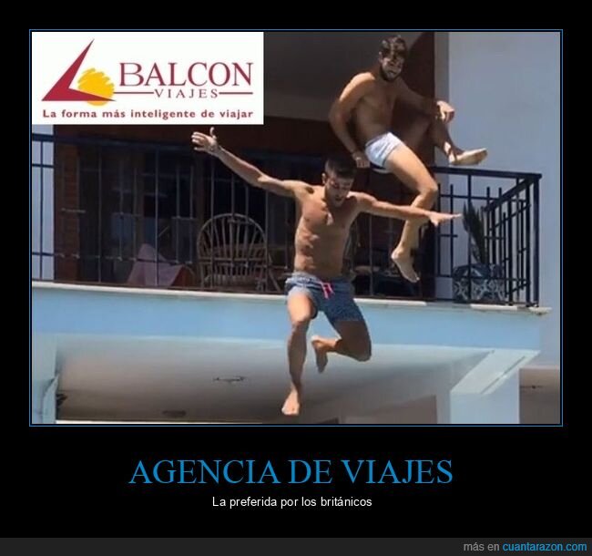 balcón viajes,balconing,halcón viajes