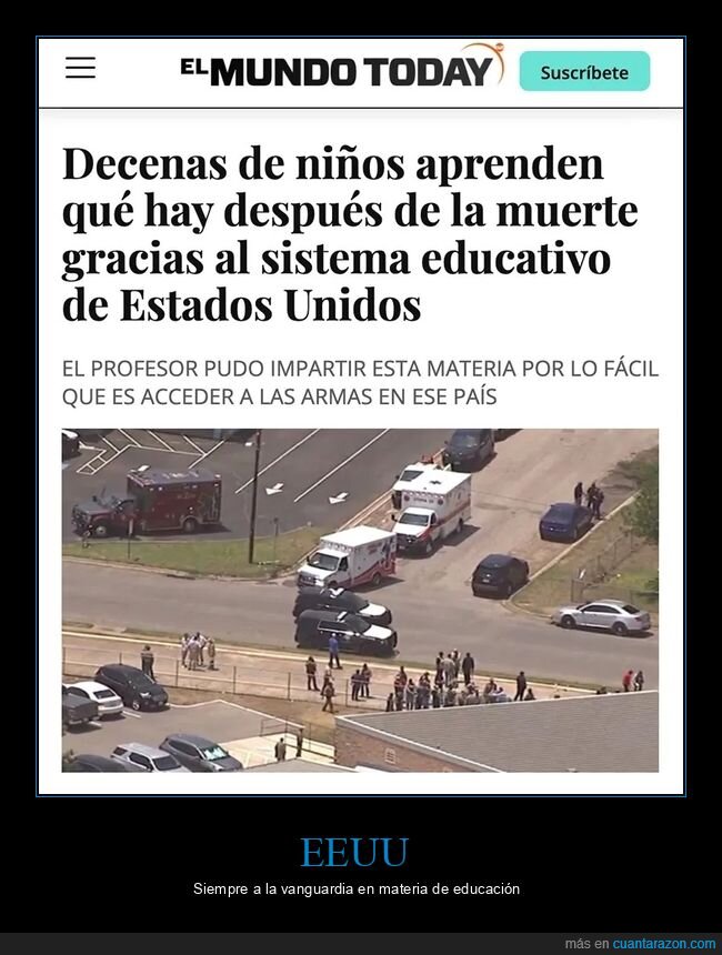 eeuu,el mundo today,tiroteo