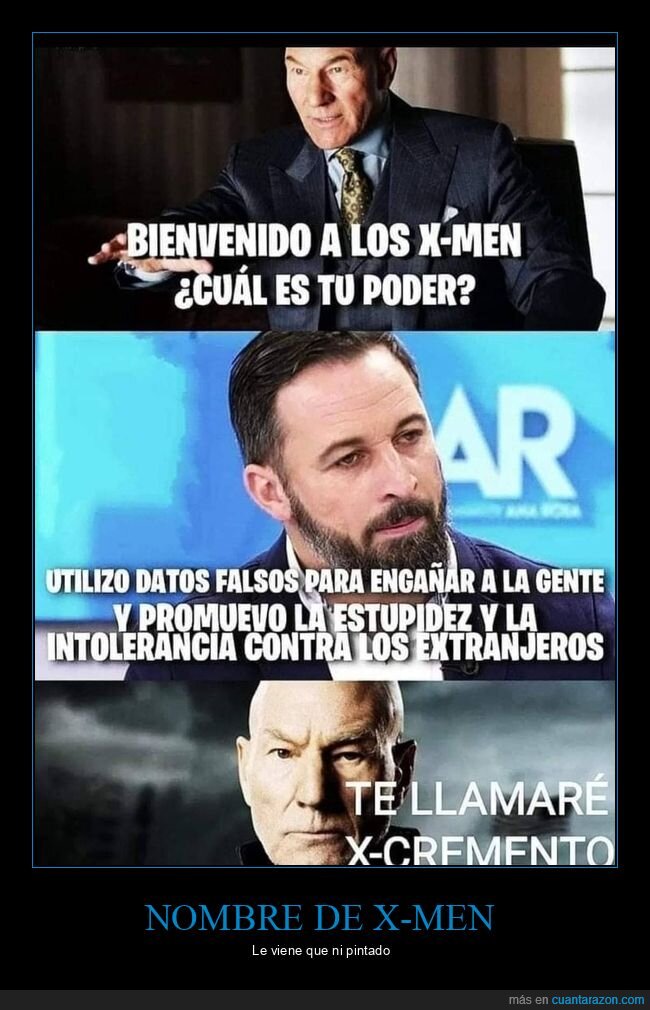 abascal,x-men,poder,políticos