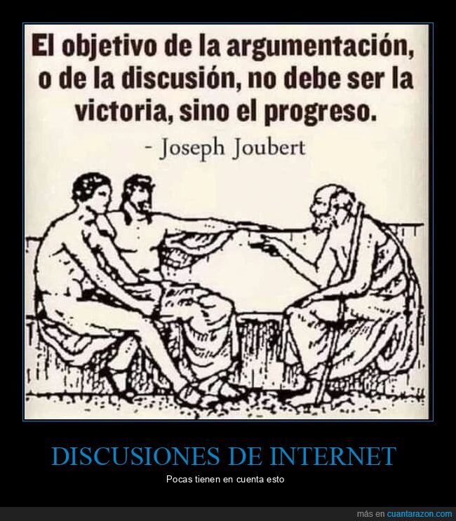 objetivo,argumentación,discusión,progreso