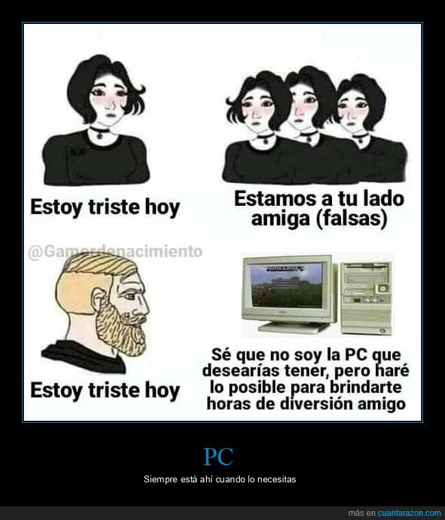 ordenador,triste,amigas