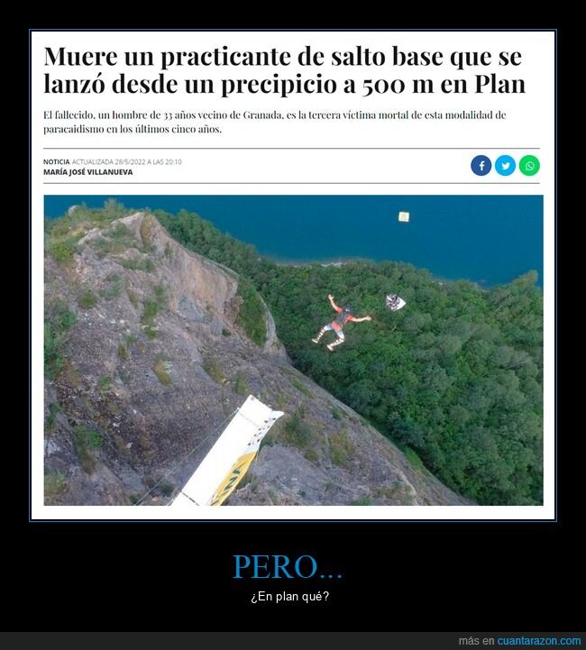 muerte,salto base,plan