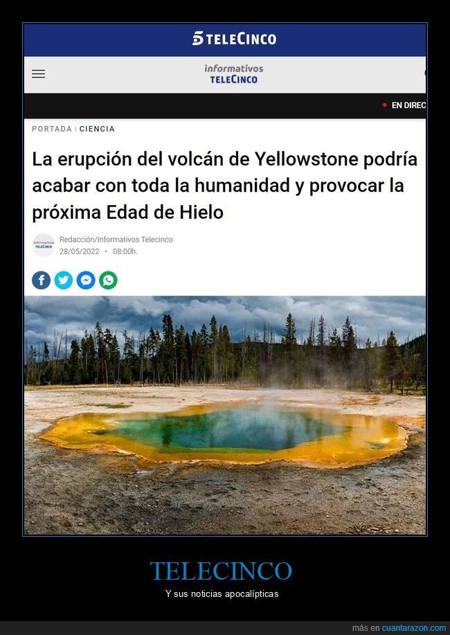 volcán,yellowstone,edad de hielo